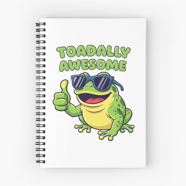 Item preview, Funny Frog Toadally Awesome Thumbs Up designed and sold by Amir Faysal.