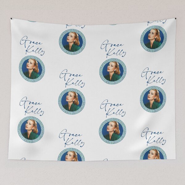 Item preview, Grace Kelly Blue/Green (Blue on White) designed and sold by PawsitiveMum3.