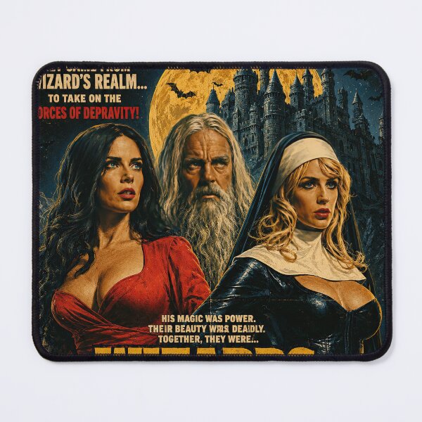 Item preview, Wizards vs Rubber Nuns designed and sold by obstinator.