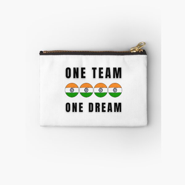 Item preview, One Team One Dream Indian Cricket designed and sold by jokerkenm.