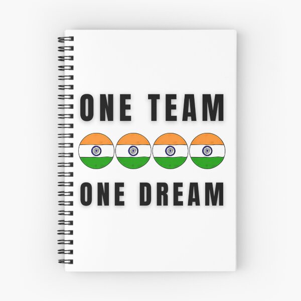 Item preview, One Team One Dream Indian Cricket designed and sold by jokerkenm.