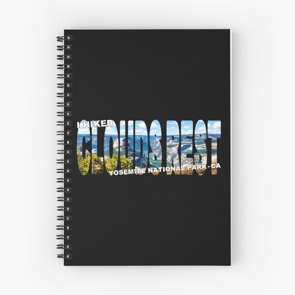 Item preview, I Hiked CLOUDS REST Yosemite National Park CA - Half Dome Lookout Day designed and sold by Adam Gormley.