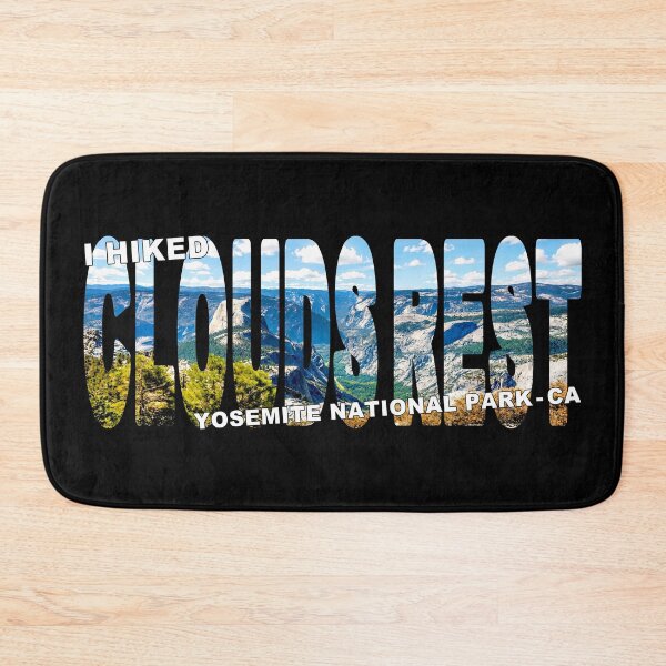Item preview, I Hiked CLOUDS REST Yosemite National Park CA - Half Dome Lookout Day designed and sold by Adam Gormley.