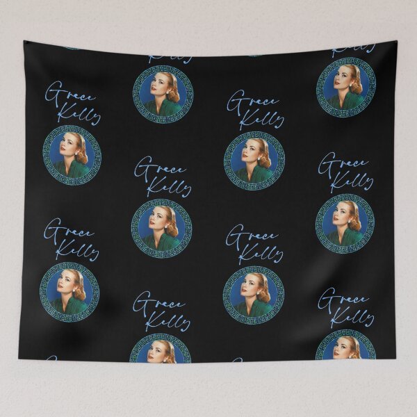 Item preview, Grace Kelly Blue/Green (Blue on Black) designed and sold by PawsitiveMum3.