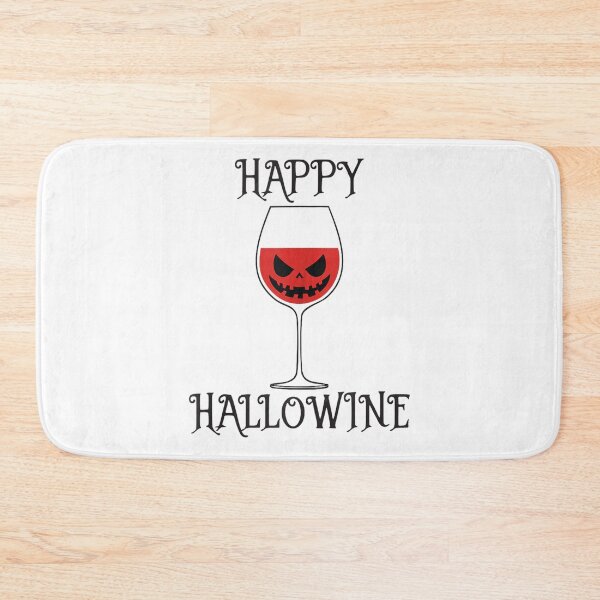Item preview, Happy Hallowine Funny Halloween Wine Lover Party Pumpkin Design designed and sold by kiralynstration.