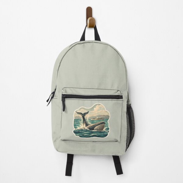 Item preview, Whale Watching Watercolor designed and sold by ChemicalXShop.