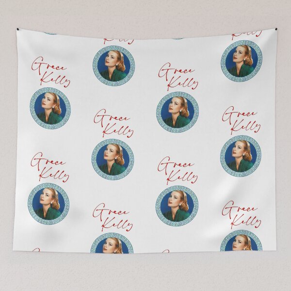 Item preview, Grace Kelly Blue/Green (Red on White) designed and sold by PawsitiveMum3.