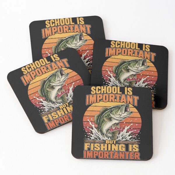 Item preview, Bass Fish School is Important Fishing is Importanter designed and sold by OlakunleOloroz.