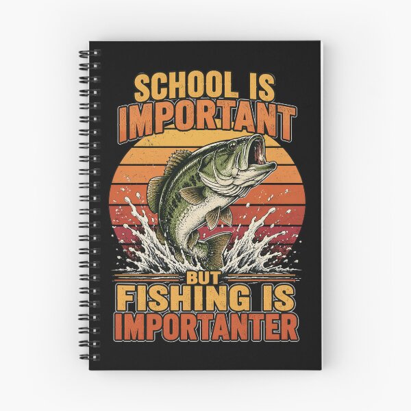 Item preview, Bass Fish School is Important Fishing is Importanter designed and sold by OlakunleOloroz.