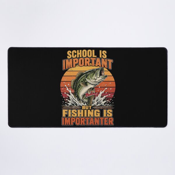 Item preview, Bass Fish School is Important Fishing is Importanter designed and sold by OlakunleOloroz.