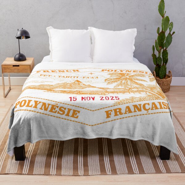 Item preview, Passport Stamp - Tahiti, French Polynesia designed and sold by travelwitheric.