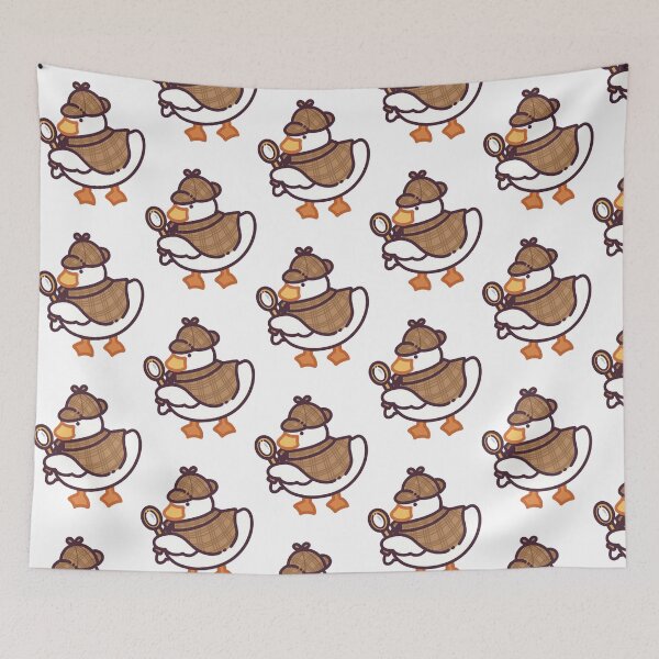 Item preview, Cute Ducktective Funny Detective Duck Art designed and sold by MeilCane.