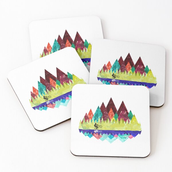 Item preview, Abstract Mountain Biking Trails designed and sold by joinertees.