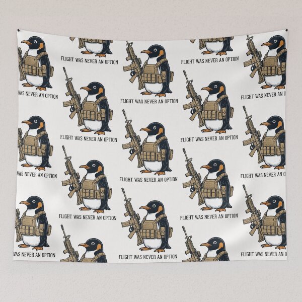 Item preview, Funny Penguin Flight Was Never An Option designed and sold by Landesign.