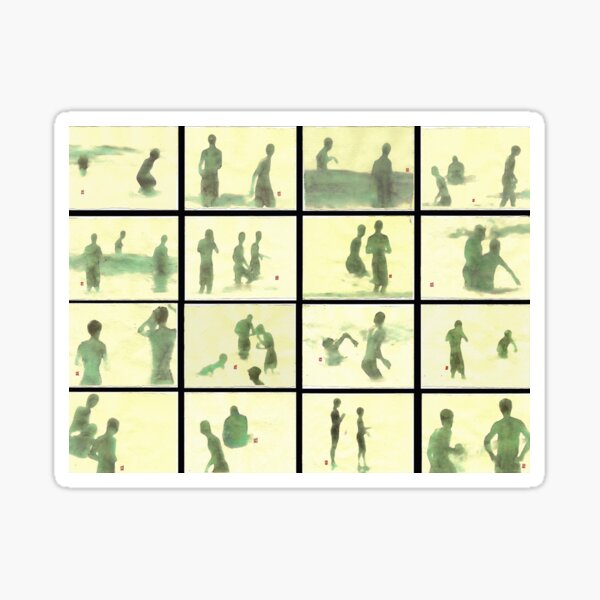 Les Tadzios tout Sticker