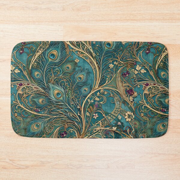 Item preview, Teal Art Nouveau designed and sold by HAYA6395.