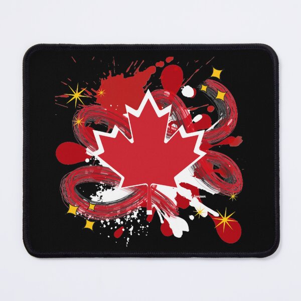 Item preview, Canadian Maple Leaf with paint splatter  designed and sold by artbyomega.