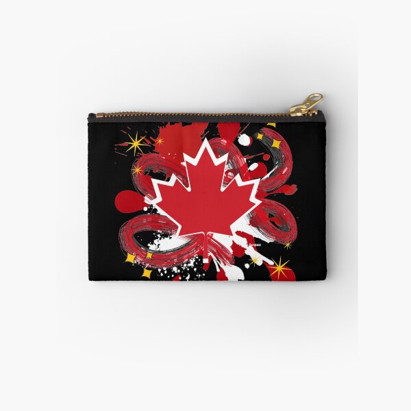 Item preview, Canadian Maple Leaf with paint splatter  designed and sold by artbyomega.