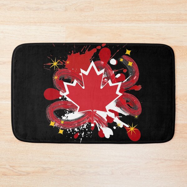 Item preview, Canadian Maple Leaf with paint splatter  designed and sold by artbyomega.