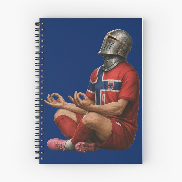 Item preview, Erling Haaland Medieval Warrior Meditation | Great Helm designed and sold by ZOHRR.