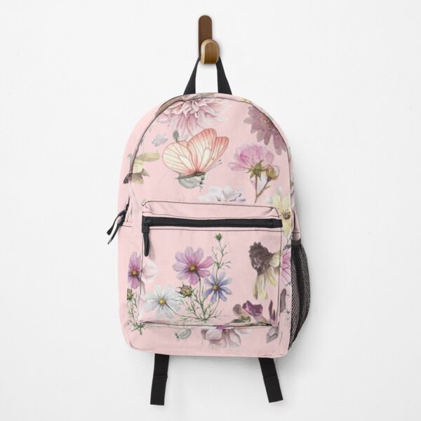 Item preview, Ethereal Soft Pink Garden & Butterfly Study designed and sold by RahniNM.