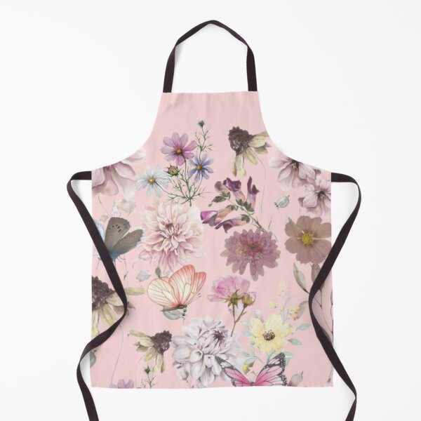 Item preview, Ethereal Soft Pink Garden & Butterfly Study designed and sold by RahniNM.