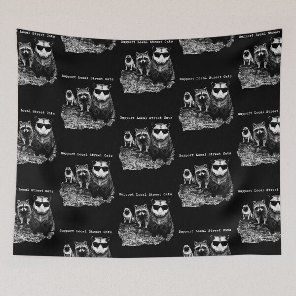 Item preview, Support Local Street Cats designed and sold by Landesign.