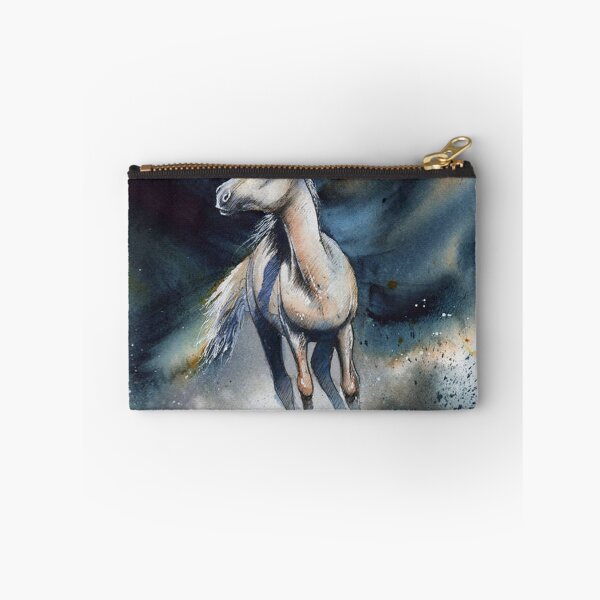 Item preview, White Horse Watercolor designed and sold by ZachMurphyArt.