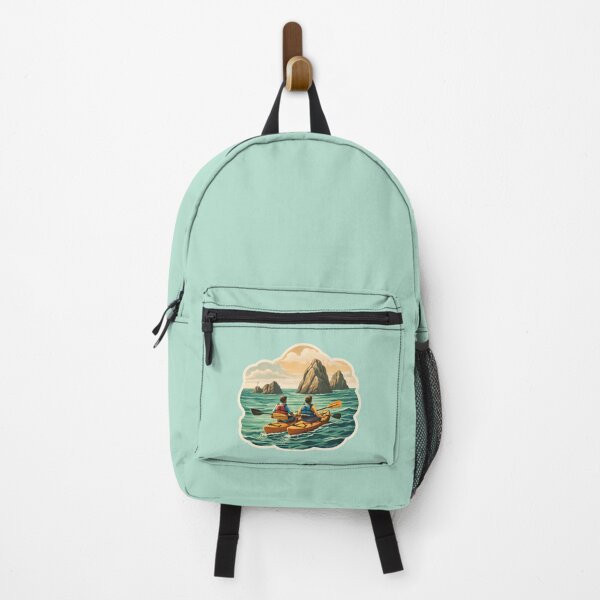 Item preview, Ocean Kayaking Watercolor designed and sold by ChemicalXShop.