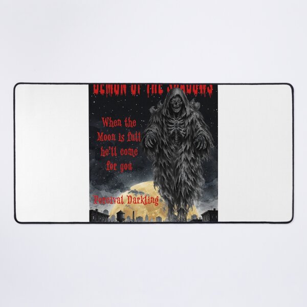 Item preview, Demon of the Shadows Horror Noir Book Cover designed and sold by susiecc.