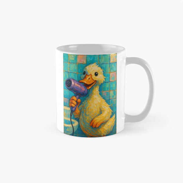 Item preview, Abstract Impasto Painting of Singing Duck Serenade | Whimsical Cute Duck Illustration | Colorful Modern Farmhouse Animal Wall Art Print designed and sold by PaintedPixels01.