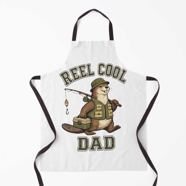 Item preview, Funny beaver Fisherman Dad Vintage designed and sold by QuiteOrbit.