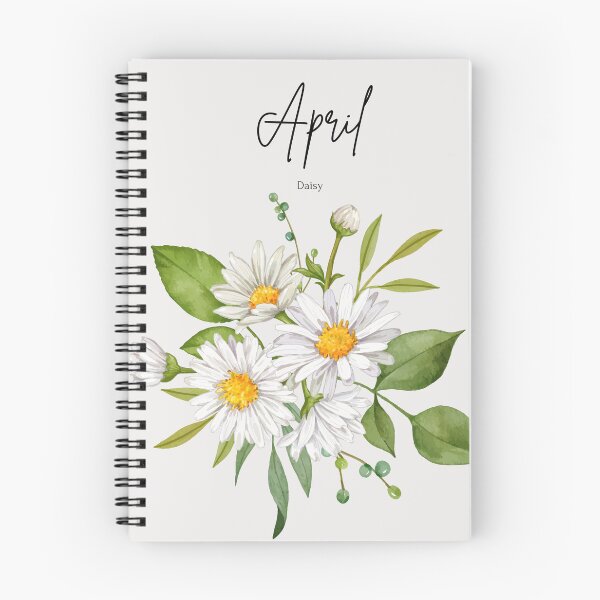 Item preview, April Birth Flower Daisy Sweet Minimalist Botanical Art designed and sold by Cozy Moss Studio.