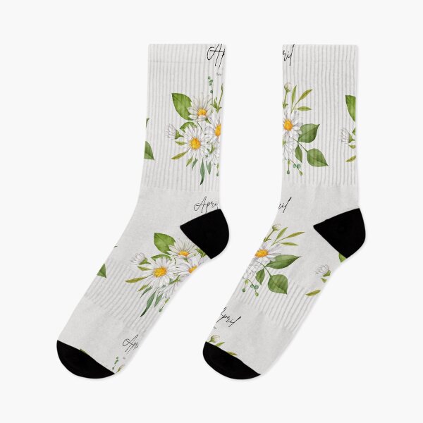 Item preview, April Birth Flower Daisy Sweet Minimalist Botanical Art designed and sold by Cozy Moss Studio.