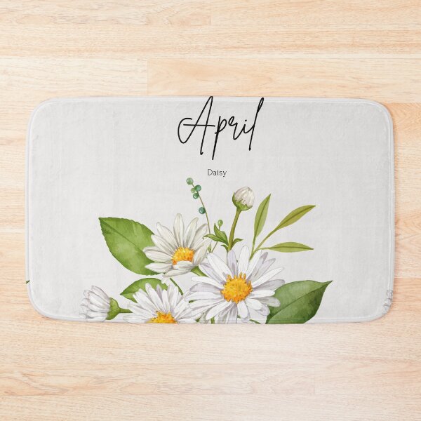 Item preview, April Birth Flower Daisy Sweet Minimalist Botanical Art designed and sold by Cozy Moss Studio.