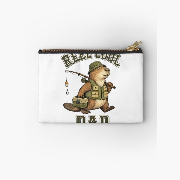Item preview, Retro Fishing Dad capybara Graphic designed and sold by QuiteOrbit.