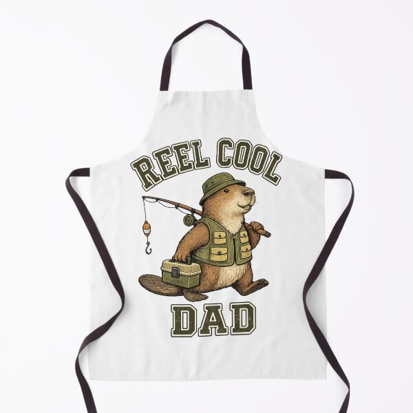 Item preview, Retro Fishing Dad capybara Graphic designed and sold by QuiteOrbit.