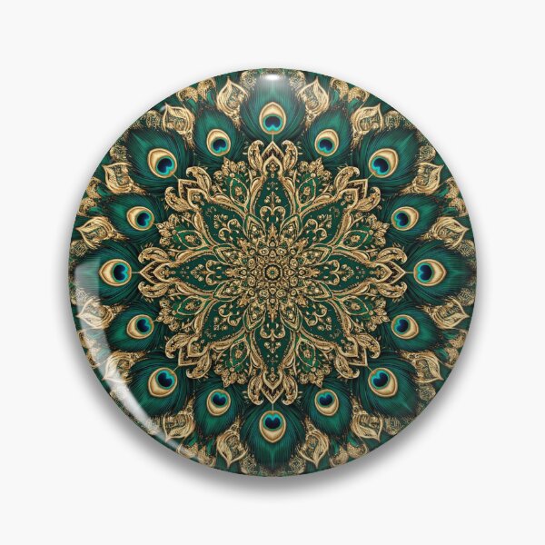 Item preview, Golden Feather Mandala designed and sold by HAYA6395.
