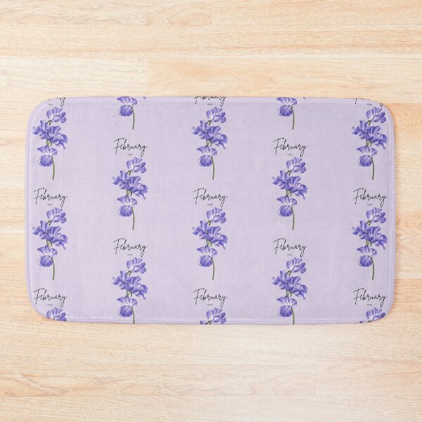 Item preview, February Birth Flower Violet Delicate Aesthetic Floral designed and sold by Cozy Moss Studio.