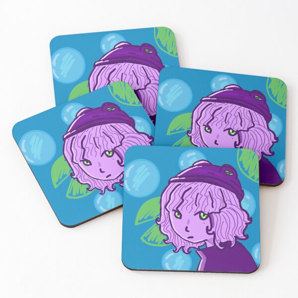 Item preview, Purple Frog Girl in the Pond designed and sold by Kartepy.