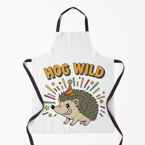 Item preview, Funny Hedgehog Hog Wild Party Animal designed and sold by Amir Faysal.