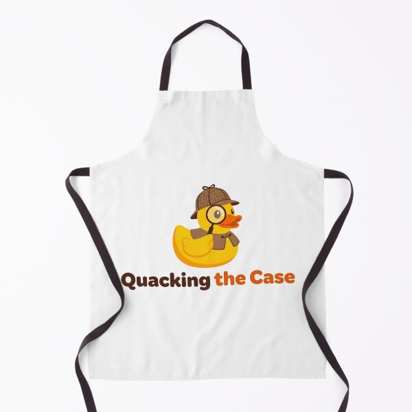 Item preview, Detective Duck Quacking the Case Funny Rubber Duck Art designed and sold by pattman.