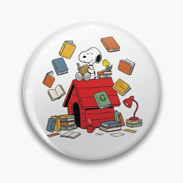 Item preview, Snoopy and Woodstock Book Lover Magic Reading Doghouse  designed and sold by DamianRoy88.