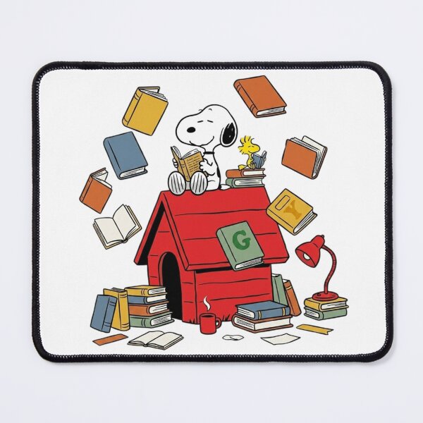 Item preview, Snoopy and Woodstock Book Lover Magic Reading Doghouse  designed and sold by DamianRoy88.