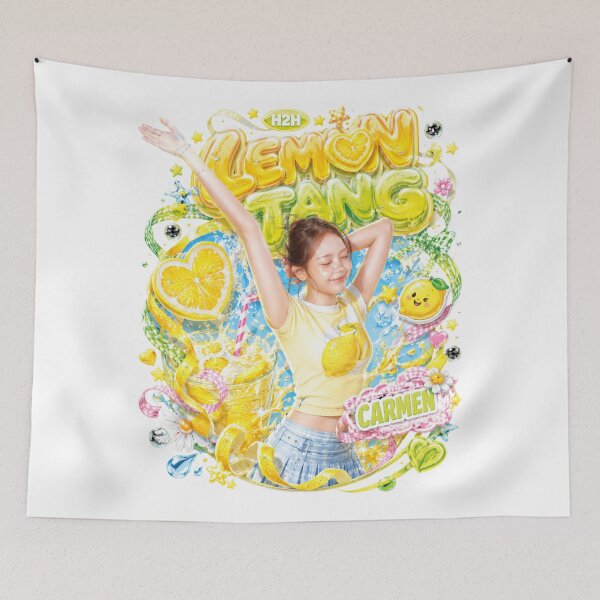 Item preview, Carmen Hearts2Hearts Lemon Tang Y2K Surf Grunge | Merch Collection designed and sold by Valereekmerch.