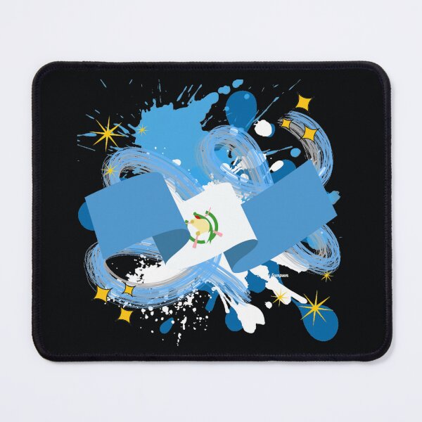 Item preview, Guatemalan Flag with paint splatter 2 designed and sold by artbyomega.