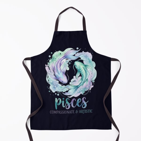Item preview, Pisces Zodiac Sign Watercolor Fish | Compassionate & Artistic | Daily Horoscope Astrology Gift designed and sold by Bhaskar Digital Art.