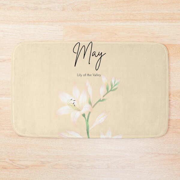 Item preview, May Birth Flower Lily of the Valley Elegant Floral designed and sold by Cozy Moss Studio.