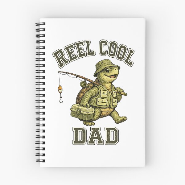Item preview, Cool Dad turtle Angler Vintage Design designed and sold by QuiteOrbit.