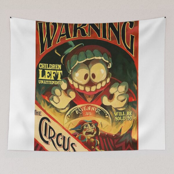 Item preview, Warning The Amazing Digital Circus designed and sold by ArthurSchaffer.